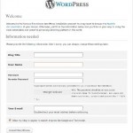 Installation de WordPress 3.0