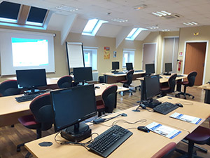Salle de formation informatique